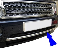 Chrome Front bumper strip for
