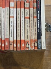 28 Vintage Orange Penguin