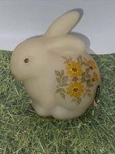 Fenton Satin Custard Glass