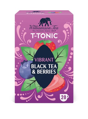 New williamson tea cartons - new, x