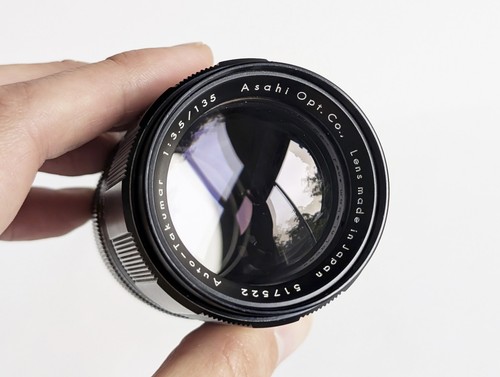 Pentax auto takumar 135mm - pentax,