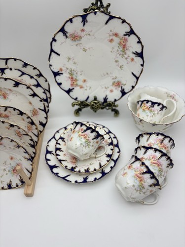Antique meir china barker - antique,