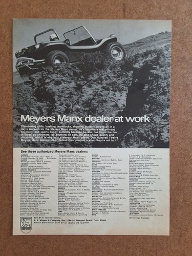 Vintage meyers manx volkswagen - manx,