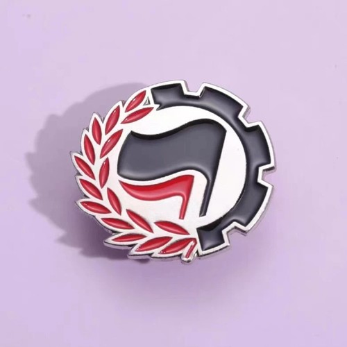 Antifa enamel pin - enamel, afa