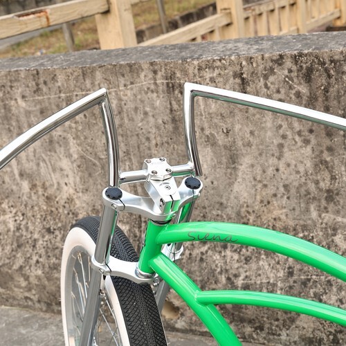Chico chrome bicycle handlebar - chrome,