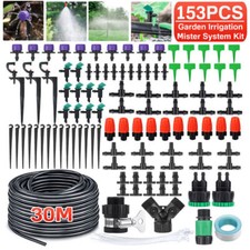 30m Automatic Drip Irrigation System Garden Self Watering Plant Hose Kits