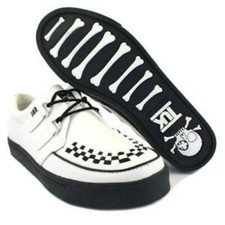 Men's/Unisex TUK White Creeper
