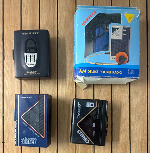 Vintage cassette players - vintage,