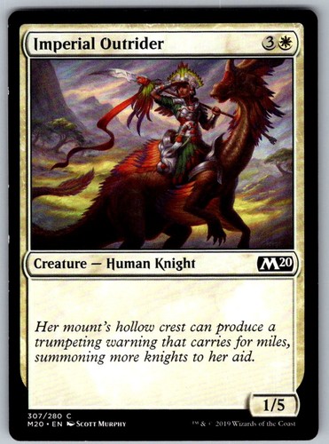 Mtg imperial outrider 307 - mtg,
