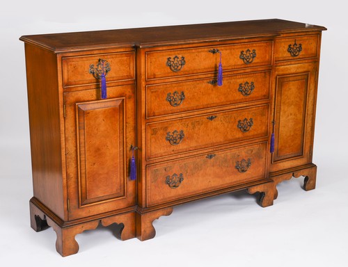 Vintage burr walnut four - vintage,