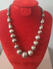 Monet Sliver Tone Chunky