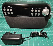 I-Box Shuffle Mini Hifi Sound System, Bluetooth, DAB, CD, Aux USB, Black Working