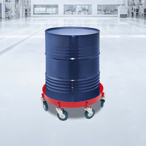 Heavy duty wheel drum dolly - 8-wheel,