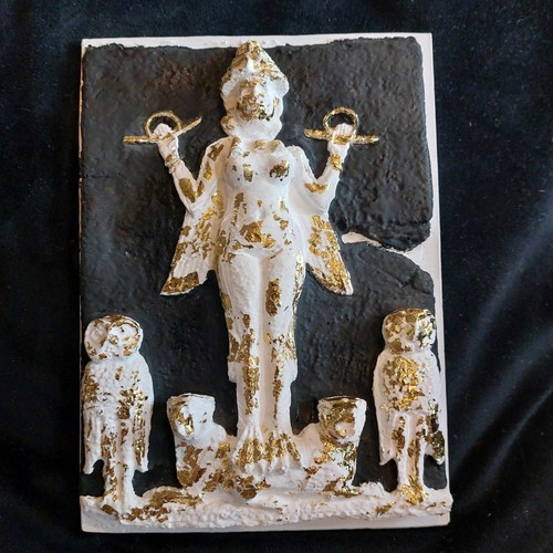 Inanna wall relief cast - relief,