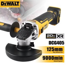 DEWALT DCG405 125mm Flat Head Angle Grinder Bare Tool 18V Brushless Lithium