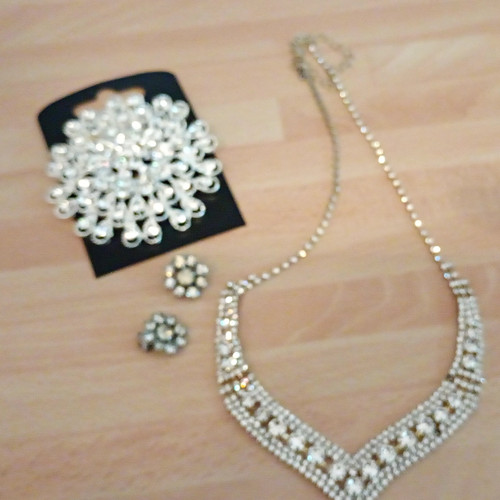 Diamonte costume jewellery - diamonte,