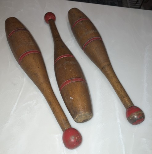 Wood juggling pins indian - juggling, pins,