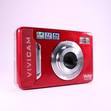 Vivitar Digital Camera Vivicam 7025 7.1MP Red Tested
