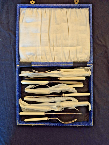 Vintage boxed set fish - of,