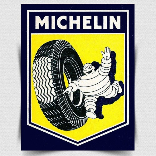 Michelin tyres vintage - michelin, retro