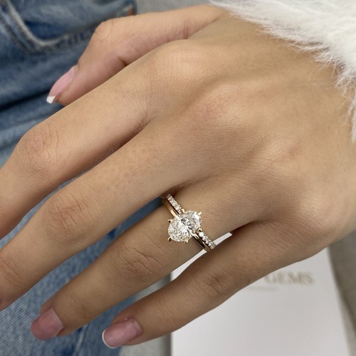 Diamond ring vs1 igi - ring, e