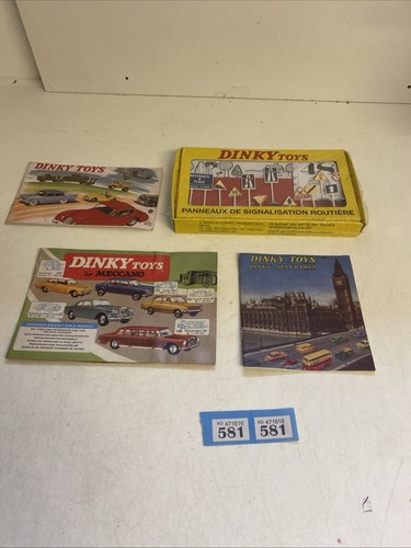 Dinky toys road - toys, signs