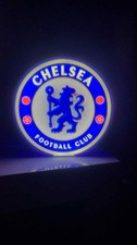 Chelsea FC Lightbox Long Lead Usb Powered LED Light , Brand New, Football Light