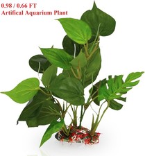 0.98 / 0.66 FT Aquarium Plants Real Look Artificial New Fish Tank Ornament