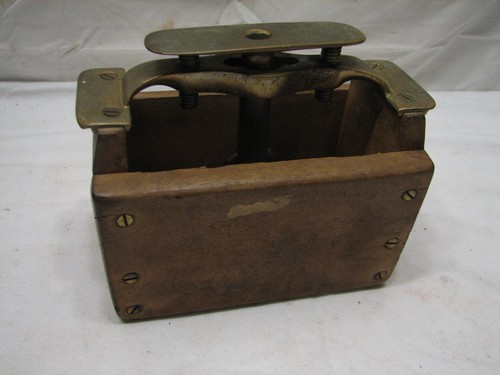Antique butter pat - butter, mold