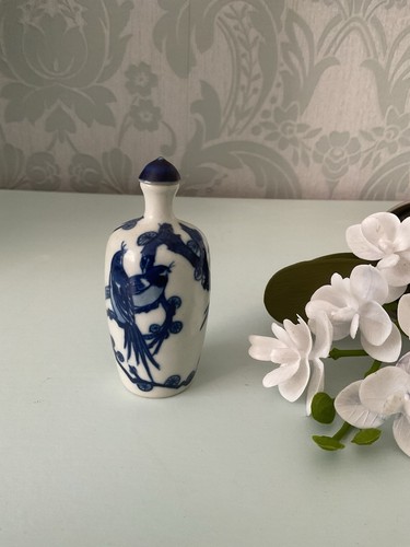 Antique chinese blue - blue, white