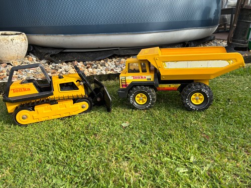 Vintage pressed steel tonka - pressed,
