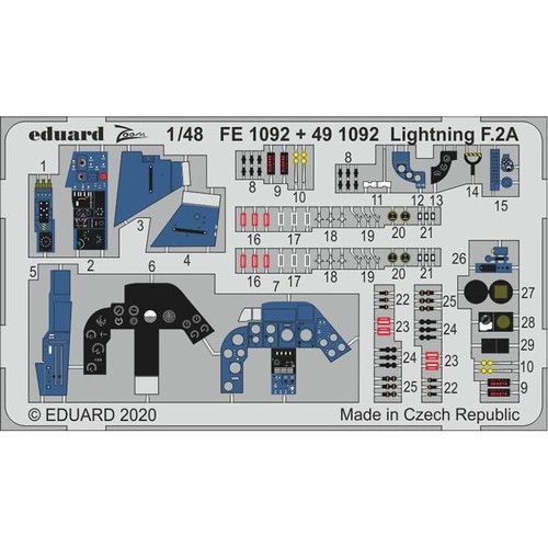 Eduard fe1092 lightning 2a - eduard,