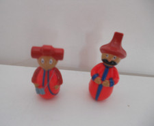 RARE In The Night Garden Mr & Mrs Pontipine PLASTIC  toy  Figures 3"