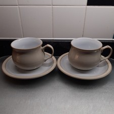 Denby Cream Linen Cup And