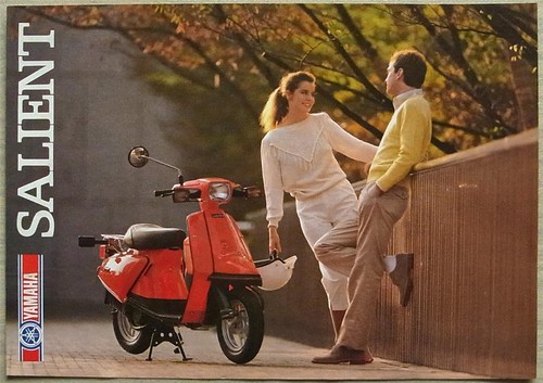 Yamaha salient 49cc moped - salient,