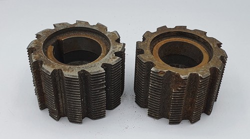 Gear hobbing cutter hob - 2x,
