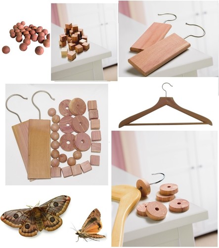 Moth cedar balls - balls, hanger