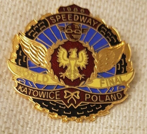 Speedway badge world final - world,
