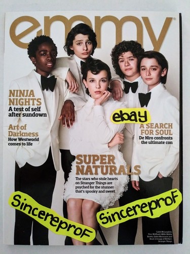Stranger things emmy magazine - things,