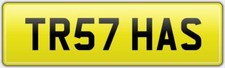 TRISHAS NEAT LEGAL CAR REG NUMBER PLATE TR57 HAS FEES PAID - TRISH TRISHA TRICIA