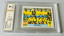 1970 Panini World Cup Mexico 70 Brasil Team 1962 Winners Certified Genuine RARE