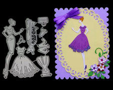 Ladies dresses and accessories - and,