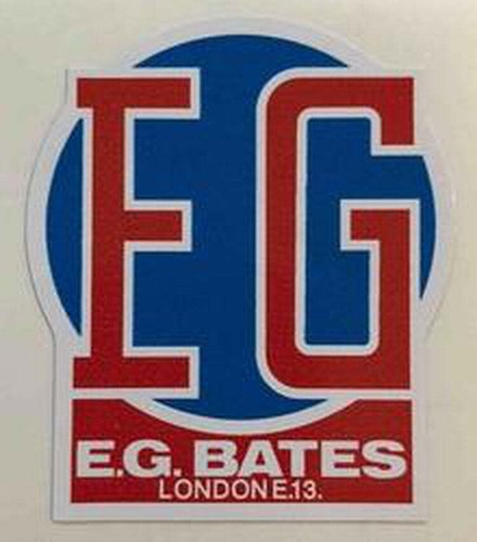 Bates london head decal - bates,