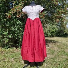  Vintage 1980s Red Embroidered