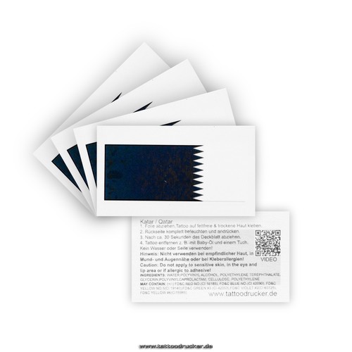 100 qatar flag - x, |
