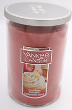 Yankee Candle SUGARED CINNAMON APPLE Scented LARGE 22oz Tumbler Candle