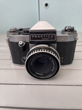 Camera PRAKTICA Super TL & CARL ZEISS 1:2.8 50mm lens