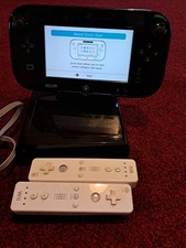 Nintendo Wii U Black Console Bundle