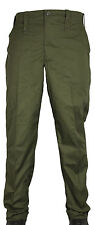 Used British Army Issue Olive Lightweight Fatigue Trousers Military Service