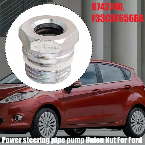 Power steering pump union - power,